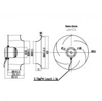 Вентилятор dayoung DYF4D-450-HW1a